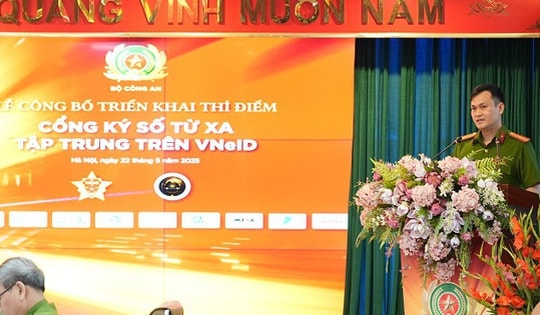 Bộ Công an triển khai thí điểm cổng ký số từ xa tập trung trên VNeID