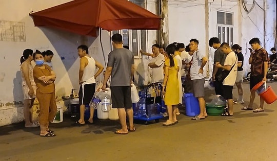 Hà Nội: Cư dân bất an về nước sinh hoạt tại chung cư SDU