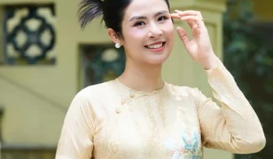 Ngọc Hân vẫn thon thả dù mang bầu 6 tháng