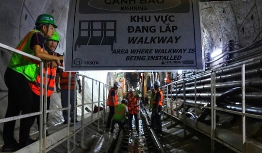 Bổ sung diện tích rào chắn phục vụ khoan hầm dự án Nhổn-Ga Hà Nội