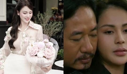 Nhan sắc như hoa hậu của mỹ nhân quê Tuyên Quang vừa vào vai người yêu bố Chính trong 'Cha tôi người ở lại'