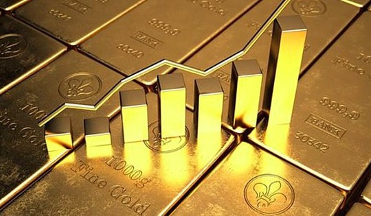 Giá vàng trở lại đà tăng vì thương chiến Mỹ - EU