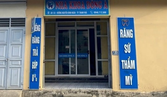 Cung cấp dịch vụ khám chữa bệnh không được cấp phép, Nha khoa Đông Á Thanh Hoá bị phạt 45 triệu đồng
