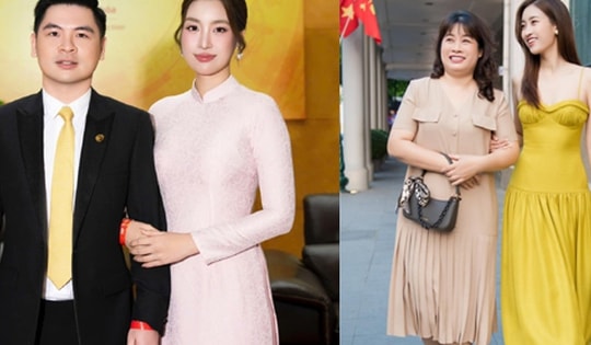 Thân thế mẹ ruột hoa hậu Hà thành lấy chồng hào môn: Là kỹ sư hóa học, giỏi việc nước đảm việc nhà