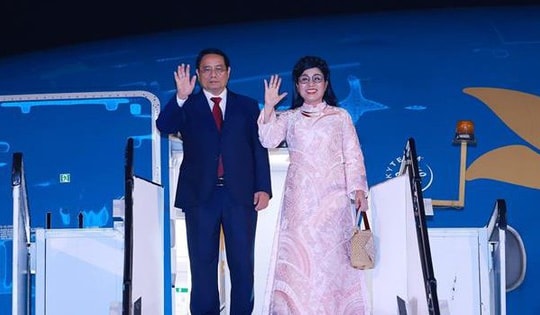 Thủ tướng Phạm Minh Chính tới Kuala Lumpur, bắt đầu thăm Malaysia và dự các Hội nghị cấp cao