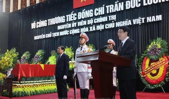 Cử hành trọng thể Lễ truy điệu nguyên Chủ tịch nước Trần Đức Lương