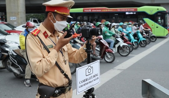 8 tuyến đường bố trí CSGT ghi hình vi phạm trực tiếp