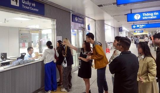 TP Hồ Chí Minh: Metro số 1 triển khai mua vé tháng bằng CCCD từ ngày 1/6