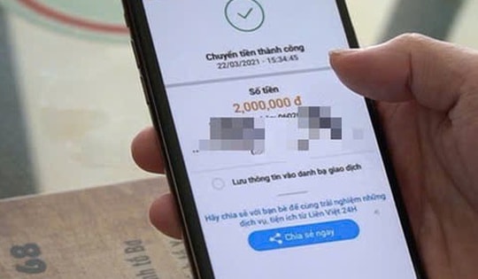 Hơn 100 tỷ đồng đuợc giữ lại kịp thời nhờ cảnh báo tài khoản nghi ngờ