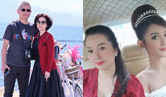 Mẹ ruột Á hậu Huyền My có tài sắc vẹn toàn, dốc lòng làm quản lý cho con gái