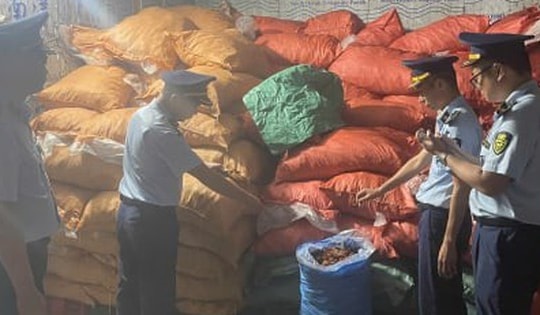 Phát hiện gần 8 tấn chân gà 'bẩn' đang chờ tiêu thụ tại Quảng Ninh