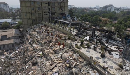 Myanmar hứng chịu 180 dư chấn sau thảm kịch động đất 2 tháng trước