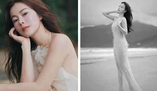 Nhan sắc đời thường thanh lịch như nàng thơ nước Pháp của nữ ca sĩ gốc Quảng Bình