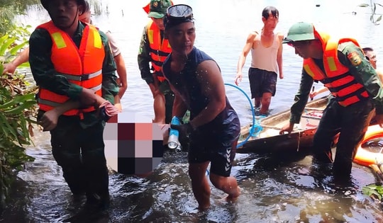 Người đàn ông tử vong thương tâm do lật thuyền