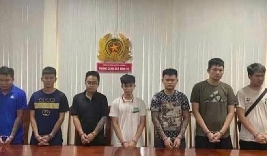 Bắt giữ 7 đối tượng mặc đồ đen đi đập phá quán phở