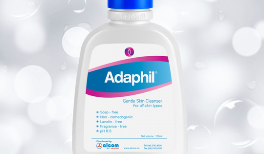 Bộ Y tế yêu cầu tiêu huỷ sữa rửa mặt Adaphil Gentle Skin Cleanser chai 125ml