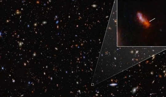 Kính thiên văn James Webb phát hiện thiên hà xa và cổ xưa nhất trong lịch sử vũ trụ