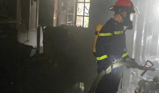 Cháy trụ sở Sở Tài chính Hải Phòng, thiêu rụi nhiều giấy tờ, tài liệu