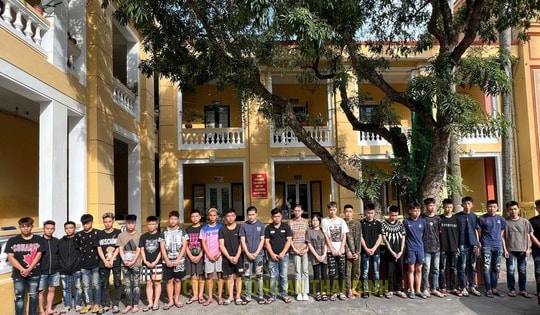 Hẹn hỗn chiến qua mạng, khởi tố 31 thanh thiếu niên