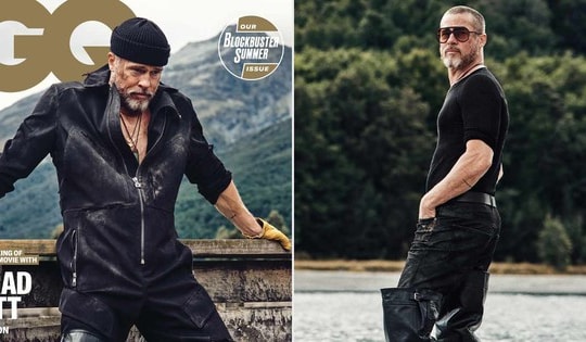 Brad Pitt già nua ở tuổi 62, lần đầu nói về bạn gái kém 27 tuổi và Angelina Jolie