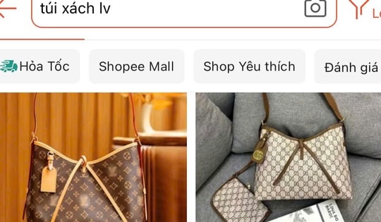 Hàng giả, hàng nhái tràn lan trên chợ mạng, người bán coi chừng sẽ bị truy cứu trách nhiệm hình sự