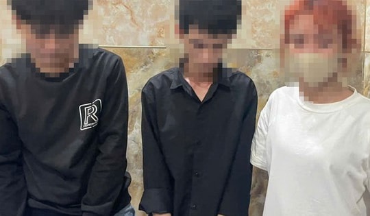 Bắt quả tang nhóm đối tượng sử dụng ma túy trong nhà nghỉ