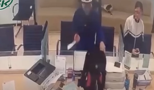 Cảnh sát ráo riết truy lùng kẻ cầm dao cướp ngân hàng rồi tẩu thoát trong 30 giây ở Quảng Ninh