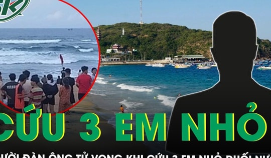 Xót xa người đàn ông tử vong khi tham gia cứu 3 em nhỏ đuối nước, bỏ lại vợ và con thơ