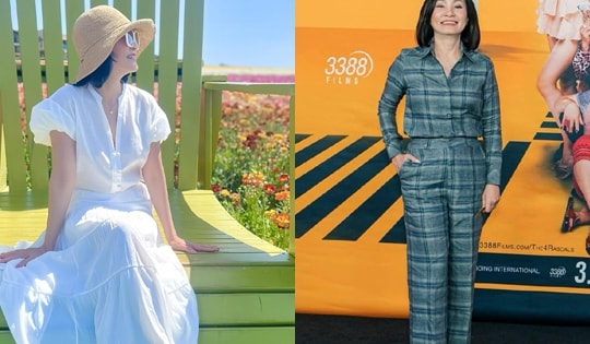 Nữ diễn viên nổi tiếng ly hôn ở tuổi trung niên có nhan sắc 'hack' tuổi