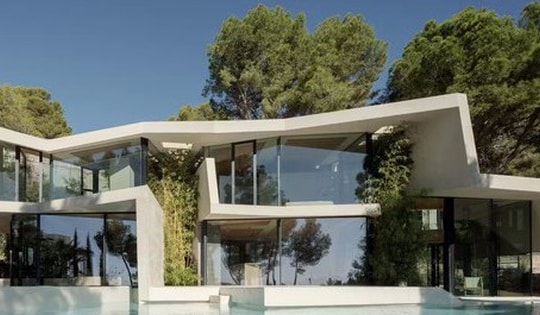 Độc đáo 'nếp gấp không gian' trong kiến trúc nhà ở