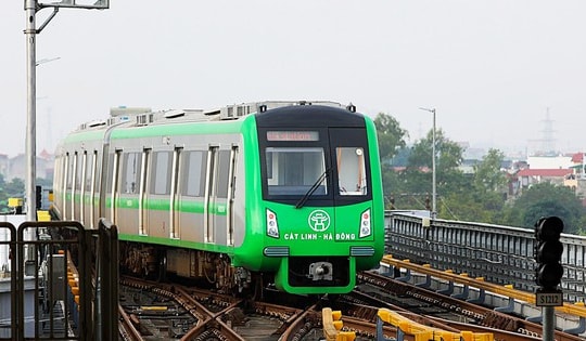 Metro Cát Linh - Hà Đông lại gặp sự cố, tàu không thể chạy hết hành trình