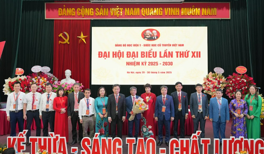 Đảng bộ Học viện Y- Dược học cổ truyền Việt Nam lần thứ XII, nhiệm kỳ 2025 - 2030: Kế thừa - Sáng tạo - Chất lượng