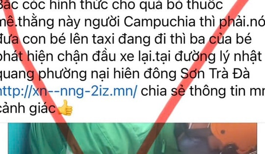 Công an Đà Nẵng bác thông tin có bắt cóc trẻ em