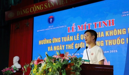 Phòng, chống tác hại thuốc lá là đầu tư cho tương lai