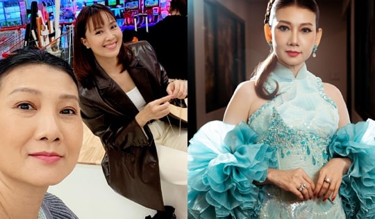 Mẹ chồng Hồng Diễm trên phim có đời thực trẻ đẹp ở tuổi 50 nhờ một thói quen buổi sáng