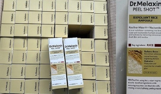 Phát hiện 5.400 lọ mỹ phẩm nhập lậu trong khuôn viên trường mầm non