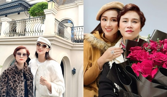 Mẹ ruột Lã Thanh Huyền: Hoa khôi Hà thành, tuổi xế chiều giàu sang viên mãn