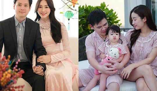 Khác với Á hậu Phương Nhi, 2 Hoa hậu Việt Nam này lấy chồng hào môn vẫn tích cực xuất hiện trên mạng xã hội