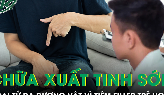 Nam bệnh nhân đau đớn vì hoại tử da dương vật sau tiêm filler chữa xuất tinh sớm