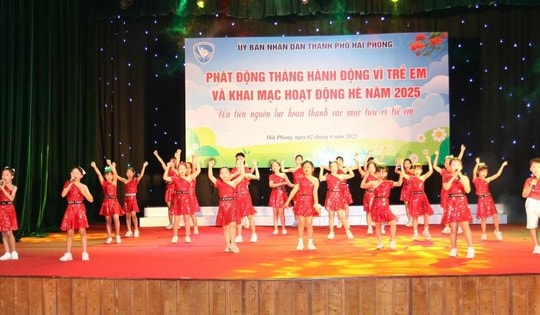 Tháng hành động vì trẻ em: Hải Phòng tạo dựng môi trường sống an toàn, lành mạnh cho trẻ