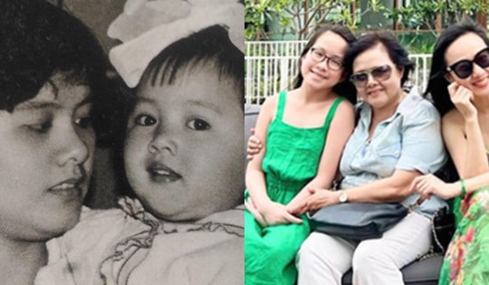 Mẹ ruột BTV Hoài Anh: Giảng viên trường đại học, tuổi hưu sống bình yên bên con cháu