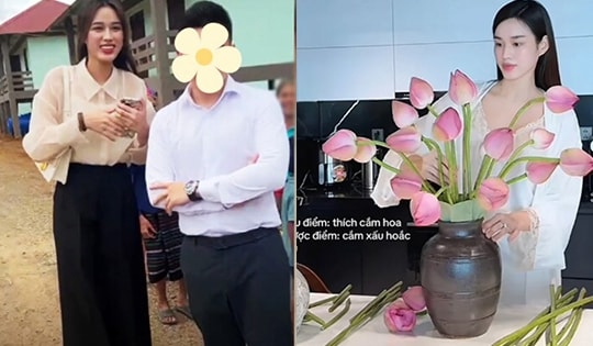 Hoa hậu quê Thanh Hóa vướng tin đồn sắp lấy doanh nhân gốc Quảng Bình vì một chi tiết trong clip triệu views