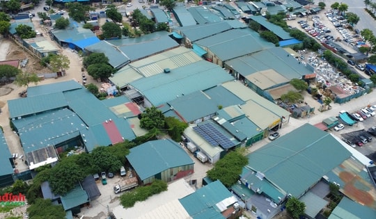 Hà Nội: 'Rừng' nhà xưởng mọc trên đất nông nghiệp, đất dự án tại huyện Thanh Trì