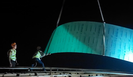 Hà Nội Metro nêu tiến độ ‘vá’ mái nhà ga tàu Cát Linh - Hà Đông