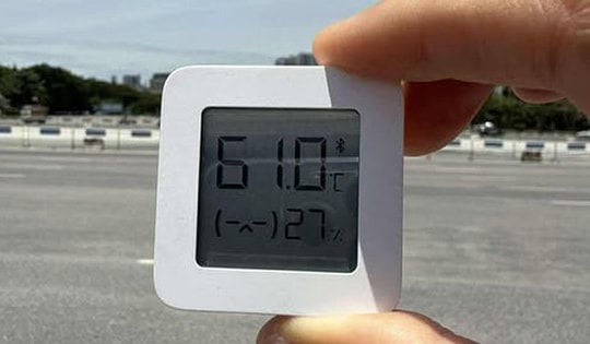 Chuyên gia lý giải vì sao dự báo Hà Nội 40 độ mà đo nhiệt độ ngoài trời lên 61 độ?