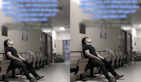 Bức ảnh người đàn ông 30 tuổi ngồi thẫn thờ ở hành lang bệnh viện và sự thật khiến nhiều người xúc động