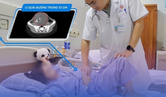 Bé 6 tuổi ở Quảng Ninh phát hiện bị u quái buồng trứng từ dấu hiệu nhiều trẻ em Việt mắc phải