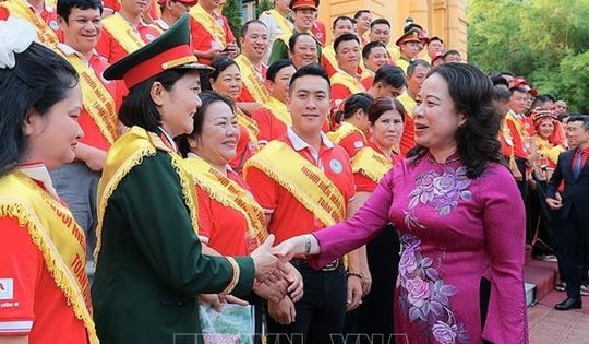 Phó Chủ tịch nước Võ Thị Ánh Xuân: Hiến máu tình nguyện cần được tôn vinh và lan tỏa