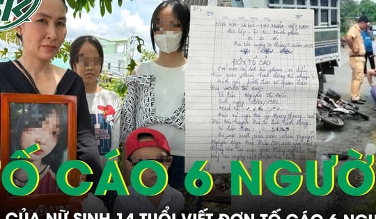 Mẹ của nữ sinh 14 tuổi ở Vĩnh Long viết đơn tố cáo 6 người