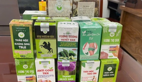Danh sách 12 loại thực phẩm chức năng giả vừa được Công an Thanh Hóa triệt phá